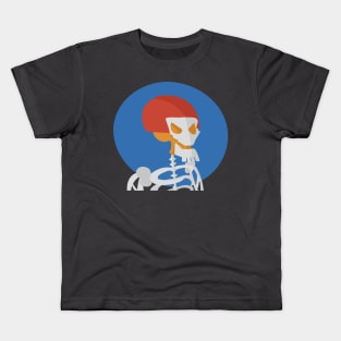 CRAZY SKELETON Kids T-Shirt